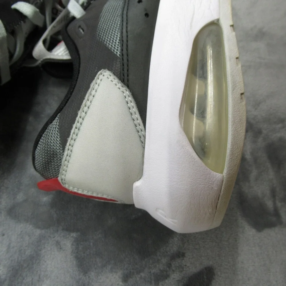 Jordan Air‎ 200E Sneakers Mens 11.5 Black Low Top Cushioned Lace Athletic Chunky